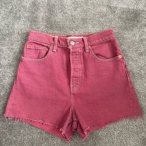 Levi’s Premium Ribcage Shorts Size 26